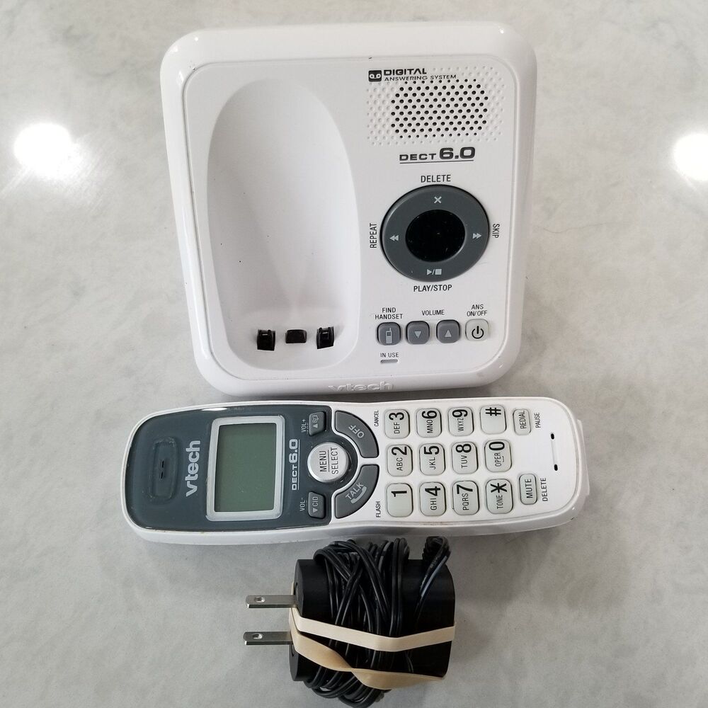 Vtech Cordless phone answering machine. Model cs6124
